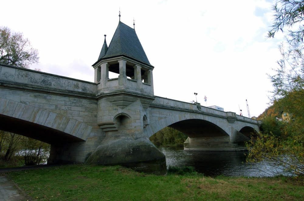 Saalebrücke in Bad Kösen