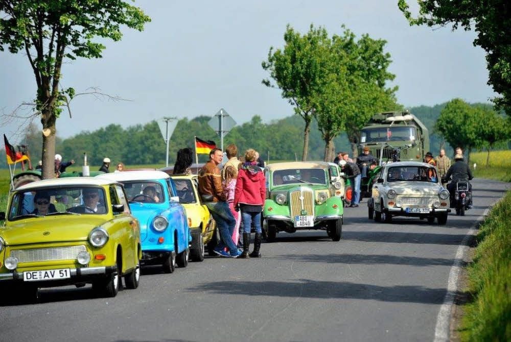 Auch eine Oldtimerparade steht auf dem Programm.