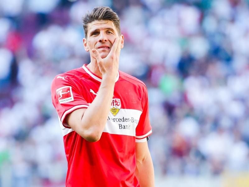 Mario Gomez ist mit dem VfB Stuttgart in die 2. Liga abgestiegen. Foto: Tom Weller