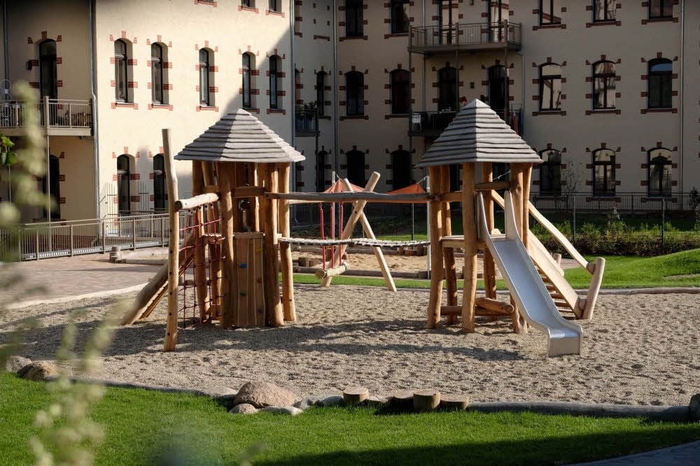 Im alten Regierungspräsidium spielen künftig Kinder.