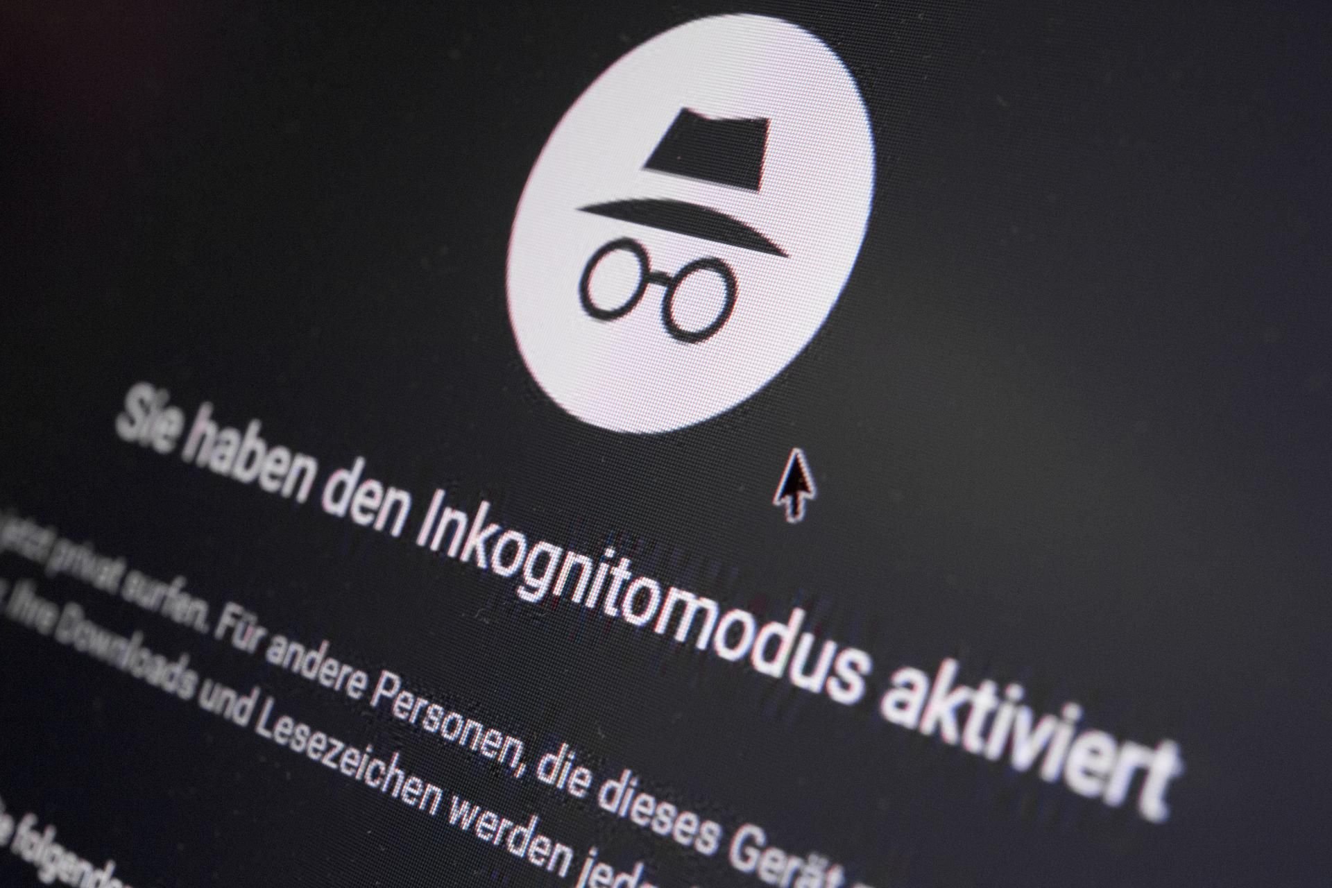Der Inkognitomodus von Google Chrome.