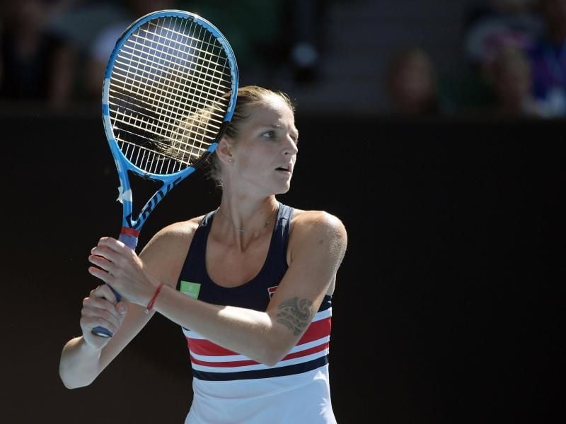 Blickt dem Fed-Cup-Halbfinale gegen Deutschland mit großem Respekt entgegen: Tschechiens Karolina Pliskova. Foto: Tracey Nearmy