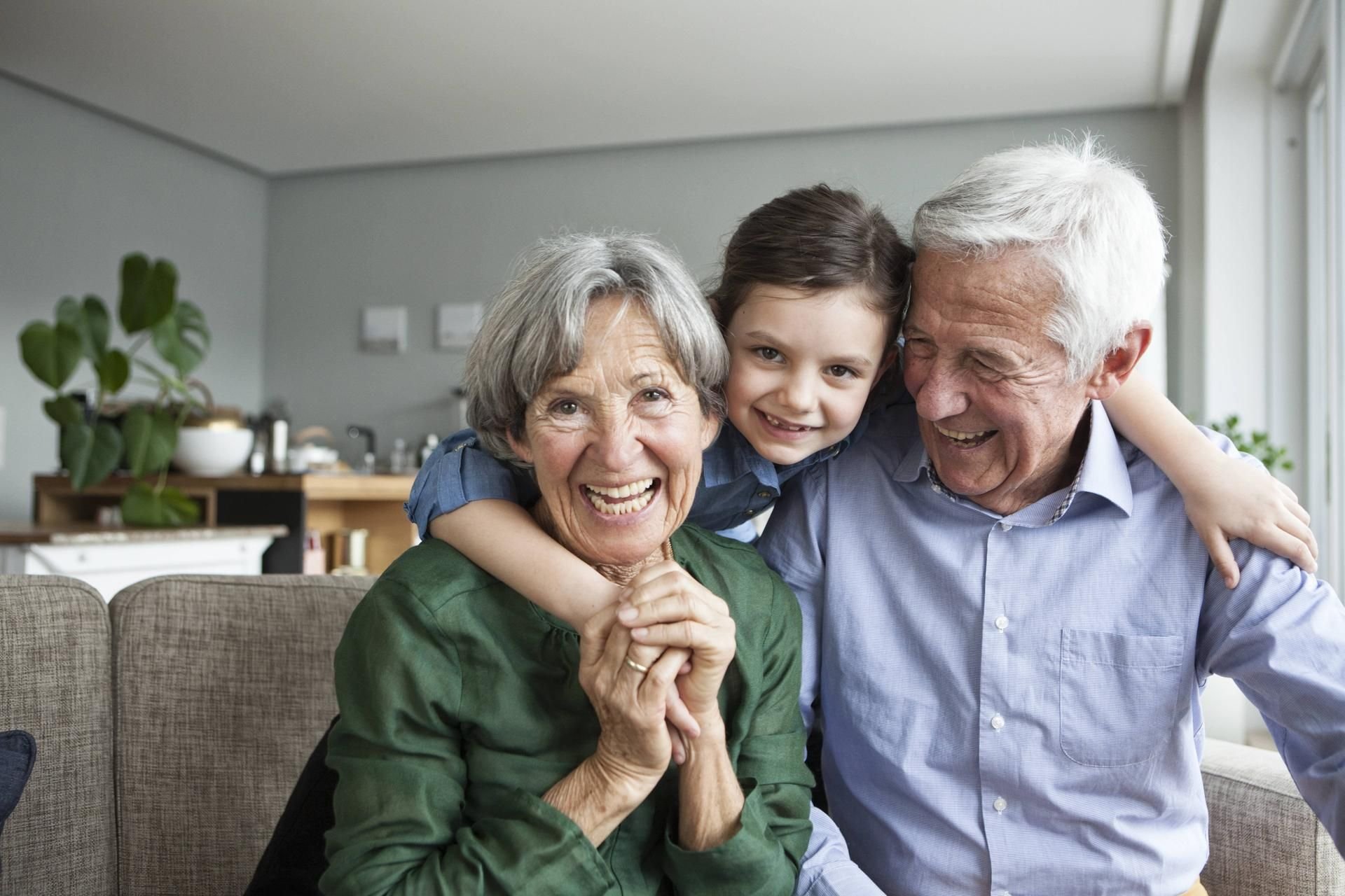 Hier ist die Welt noch in Ordnung: Wenn sich die Eltern trennen, können Oma und Opa für Kinder besonders wichtig sein.