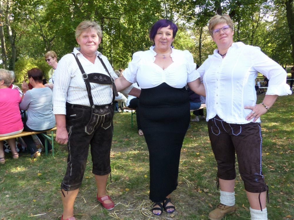 Das Organisationsteam (v.r.): Vereinsvorsitzende Ivonne Meißner sowie Andrea Schuster und Doris Winkler.