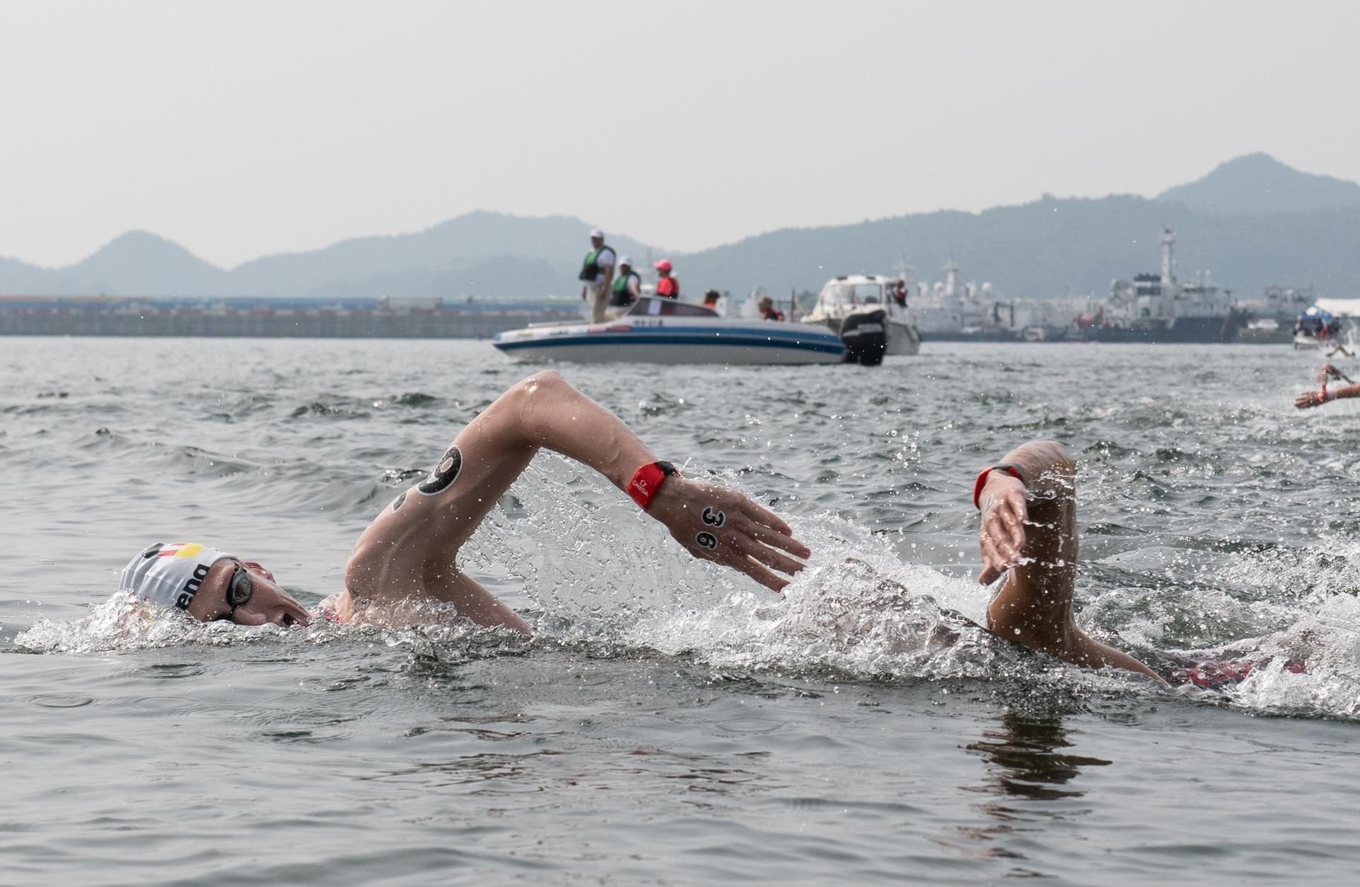 Florian Wellbrock holte die erste Goldmedaille für das deutsche Team bei der Schwimm-WM in Gwangju.