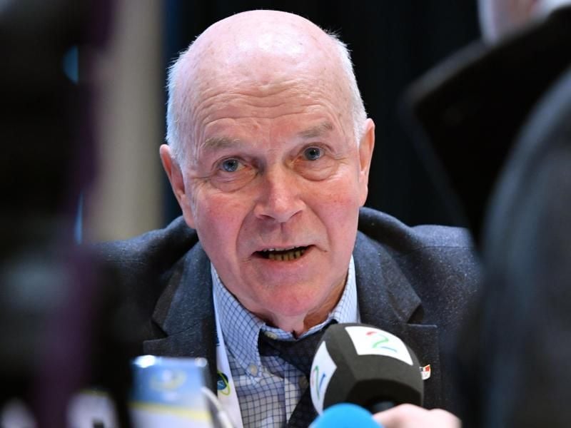 Anders Besseberg wies den Vorwurf einer Vertuschung zurück. Foto: Martin Schutt