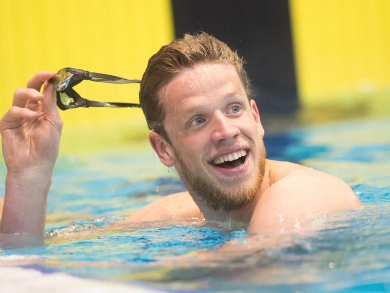 Hat wieder Spaß im Becken: Schwimmer Philip Heintz. Foto: Klaus-Dietmar Gabbert