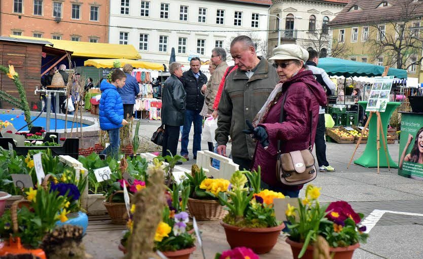 Rückblick: Ostern auf dem Weißenfelser Markt.
