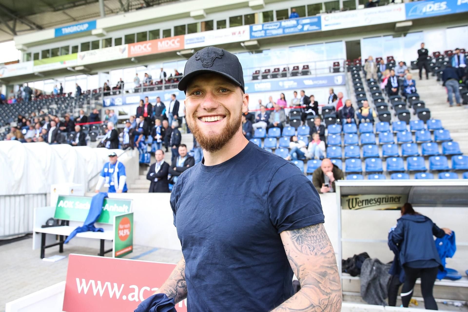 Jan Löhmannsröben vom 1. FC Magdeburg.