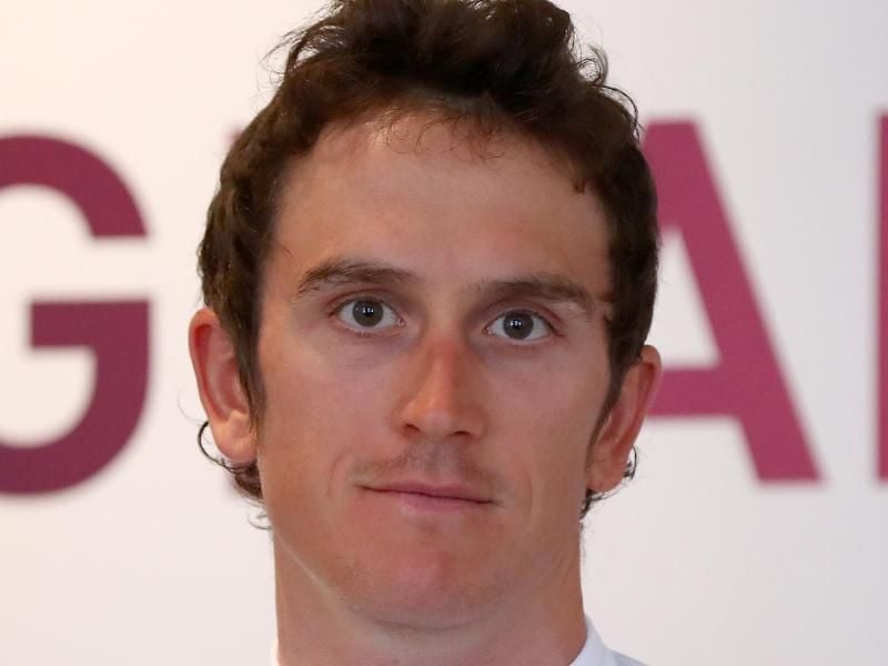 Der Brite Geraint Thomas ist neuer Träger des Gelben Trikots bei der Dauphiné-Rundfahrt. Foto (Archiv): Daniel Karmann Foto: Daniel Karmann