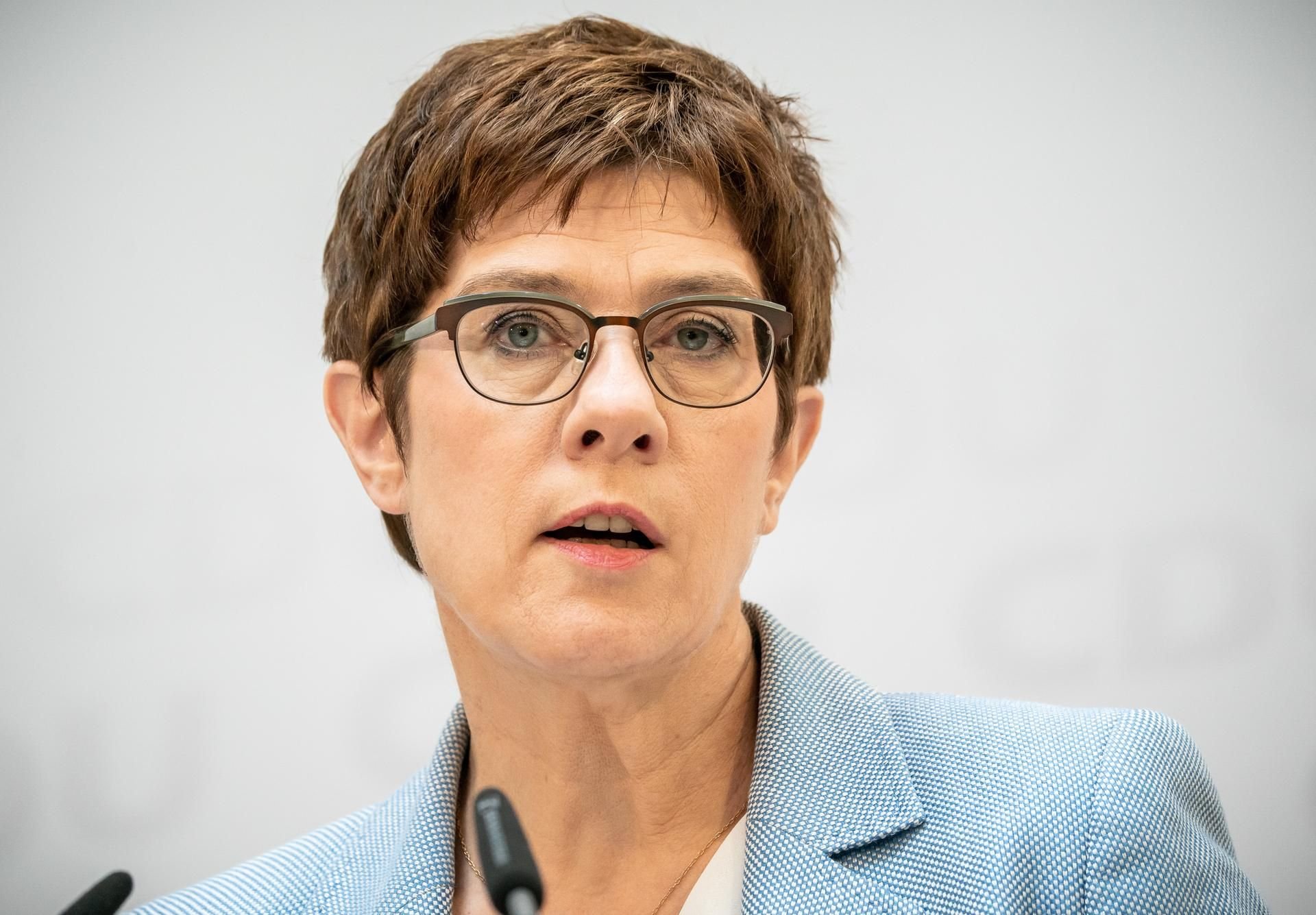Annegret Kramp-Karrenbauer, CDU-Bundesvorsitzende und Verteidigungsministerin