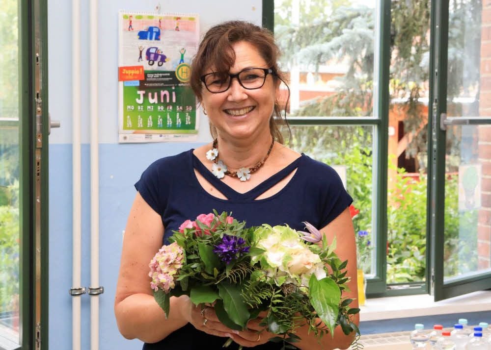 Bettina Mattuschka, Lehrerin in Meinsdorf für Deutsch, Mathe, Kunst und Sachkunde, übernimmt kommissarisch die Schulleitung.