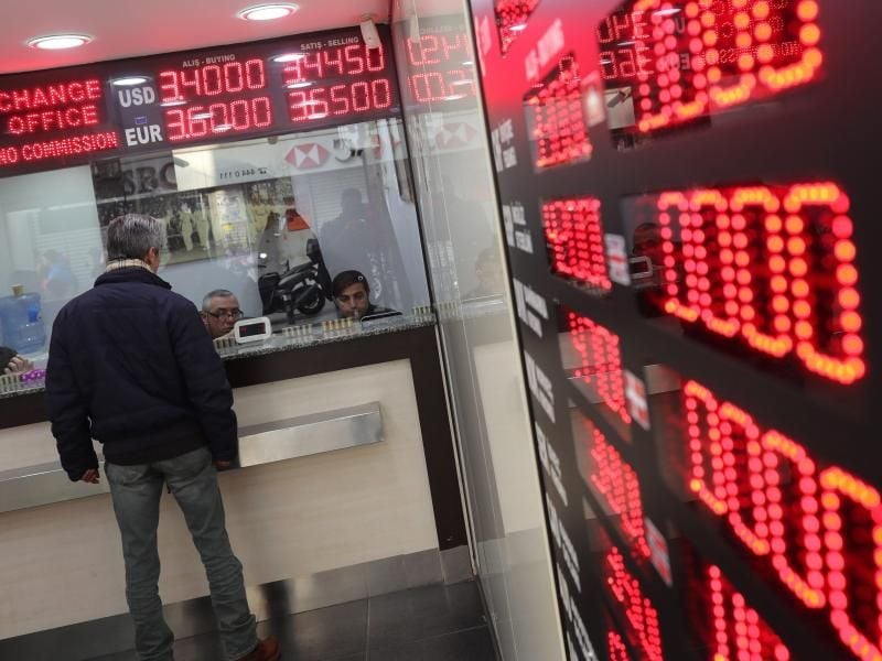 Starke Kursverluste gab es hingegen bei der türkischen Lira. Foto: Sedat Suna/Symbolbild