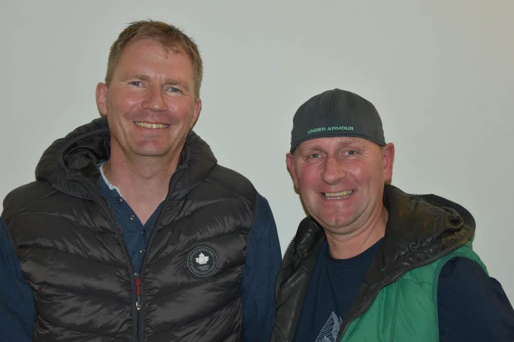 Thomas Graßmann (links) und Jörg Rennecke freuen sich auf die Reise in die USA.
