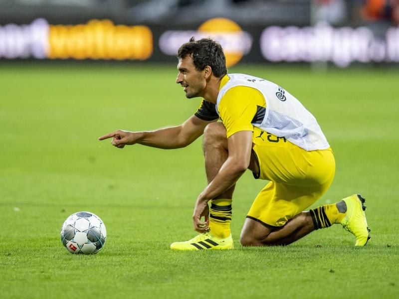 Borussia Dortmund muss im Supercup gegen den FC Bayern München auf Abwehrchef Mats Hummels verzichten. Foto: David Inderlied
