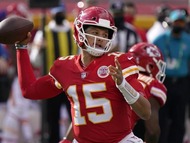 Das Nonplusultra in der NFL: Quarterback Patrick Mahomes von den Kansas City Chiefs. Foto: Jeff Roberson/AP/dpa