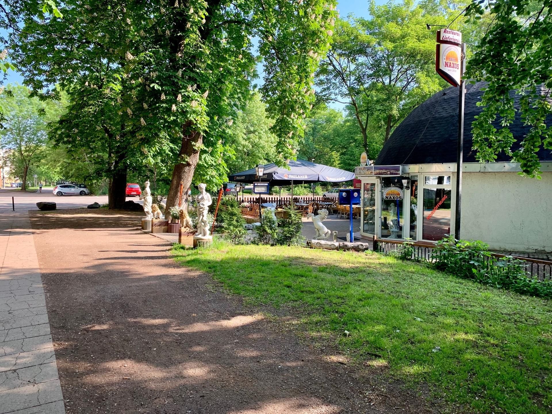 In der Nähe dieses Restaurants hatte sich der Messerangriff ereignet.