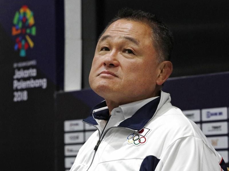 Yasuhiro Yamashita ist der neue japanische NOK-Präsident. Foto: Shohei Miyano/Kyodo News/AP