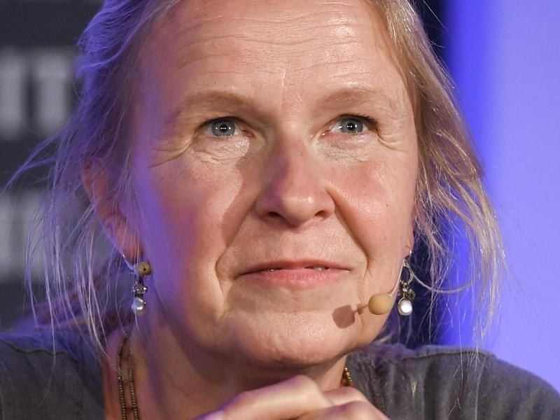 Cornelia Funke, deutsche Kinder- und Jugendbuchautorin, lebt in den USA. Wie lange noch?. Foto: Christophe Gateau/dpa