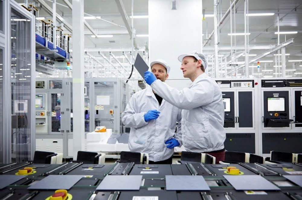 Hanwha-Q-Cells setzt auf hochwertige Solarzellen, die sich eine lange Lebensdauer auszeichnen.