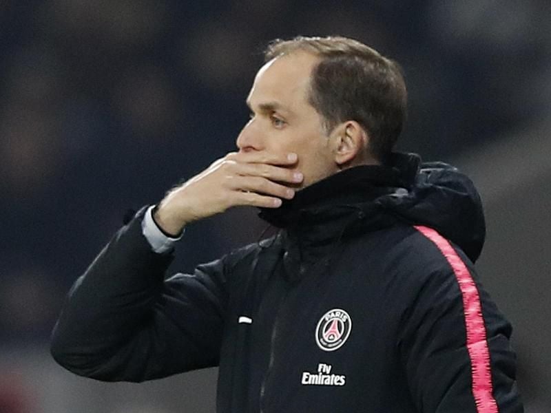 Durch die Niederlage beim FC Nantes hat Trainer Thomas Tuchel mit PSG erneut eine Chance auf die französische Meisterschaft vergeben. Foto: Christophe Ena/AP/dpa