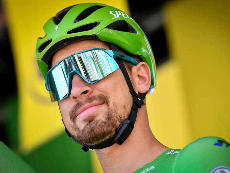 Immer für einen Spaß zu haben: Peter Sagan. Foto: David Stockman/BELGA