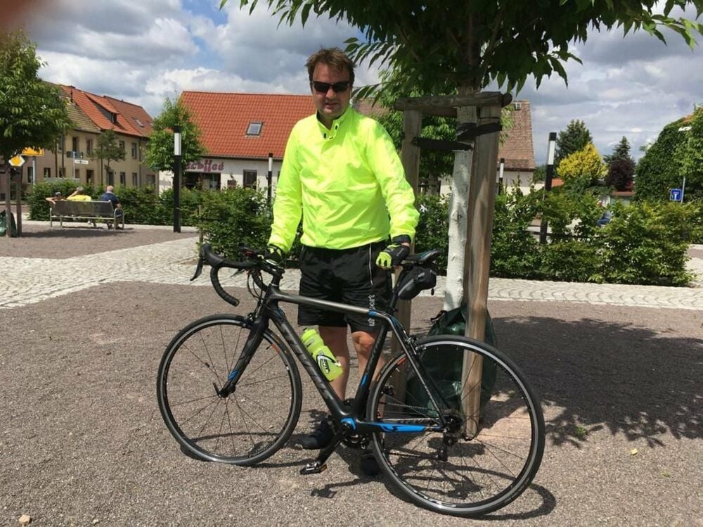 Daniel Arms entdeckte während der Corona-Pandemie das Radfahren für sich.