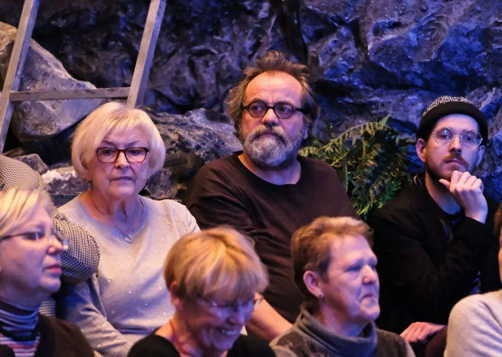 Matthias Brenner am 21. Januar dieses Jahres in der Oper Halle bei einer Diskussion zum Theaterstreit