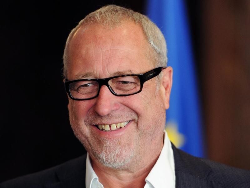 Fred Breinersdorfer 2012 im Schloss in Ludwigsburg. Foto: Bernd Weissbrod