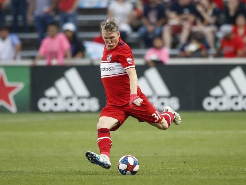 Steht zum zweiten Mal im MLS-Allstar-Team: Bastian Schweinsteiger. Foto: Kamil Krzaczynski/FR136454 AP