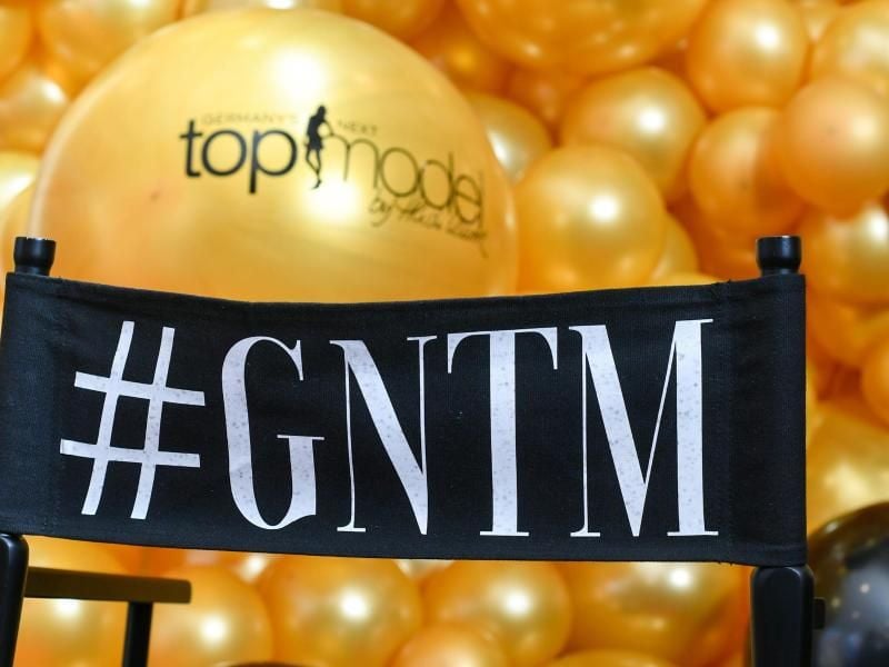 Das Logo der Show "Germany's next Topmodel. Foto: Jens Kalaene/dpa-Zentralbild/dpa