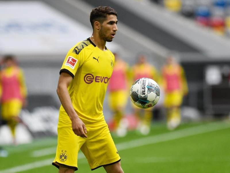 Verlässt den BVB: Achraf Hakimi. Foto: Bernd Thissen/dpa