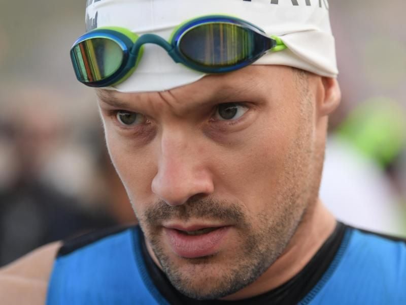 Ironman-Champion Patrick Lange wagt sich auf die Triathlon-Sprintdistanz. Foto: Arne Dedert