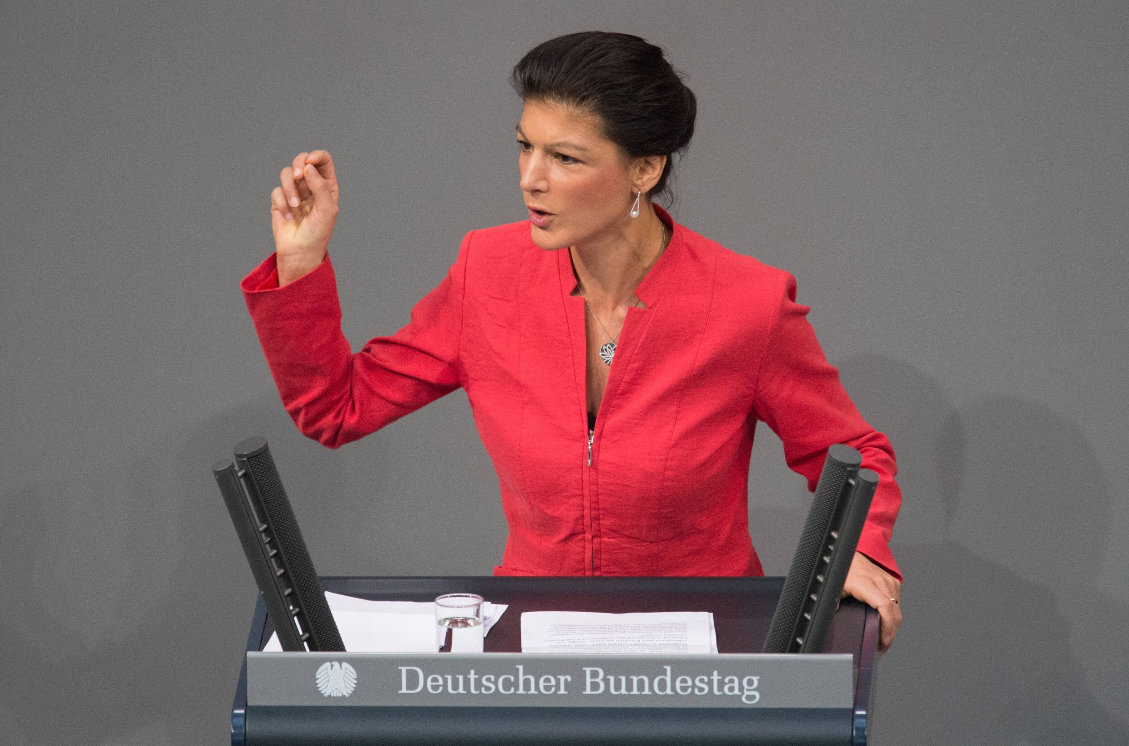 Die Parteivorsitzende der Linkspartei hofft bei der kommenden Bundestagswahl auch auf die Stimmen von sogenannten Protestwählern.