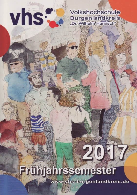 Das Programmheft der Volkshochschule für das kommende Frühjahrssemester.