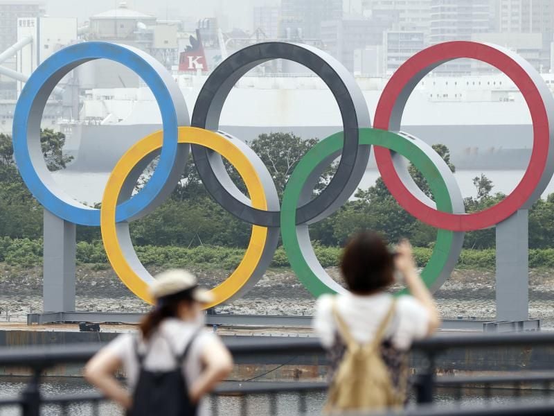 Trotz Verschiebung sind die Olympischen Spiele 2021 in Tokio alles andere als sicher. Foto: -/kyodo/dpa