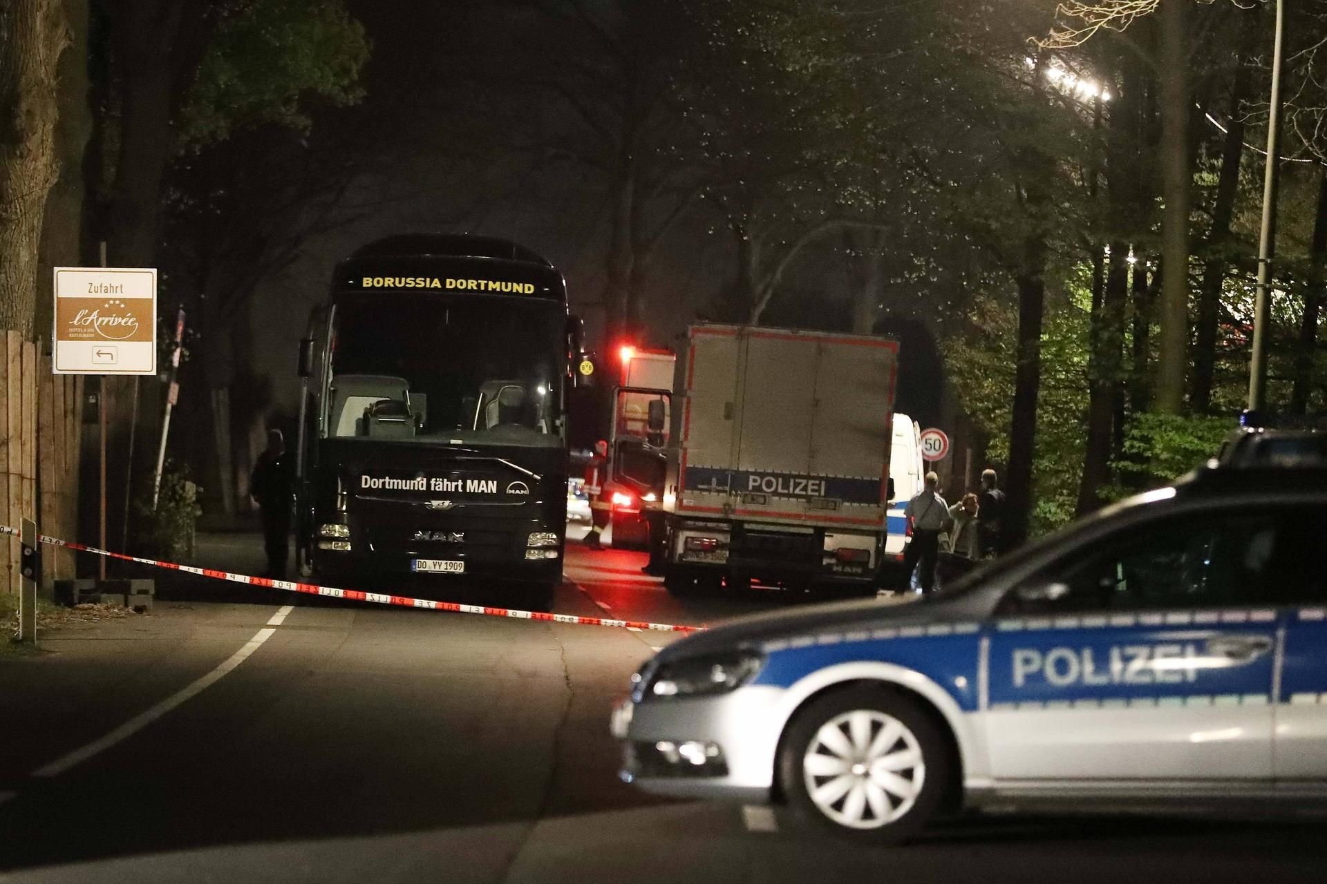Am Mannschaftsbus des BVB ging am 11. April 2017 ein Sprengsatz hoch.