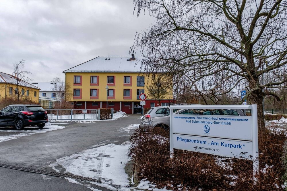Pflegezentrum in Bad Schmiedeberg: Rund 50 Prozent der Bewohner sollen mit dem Corona-Virus infiziert gewesen sein.