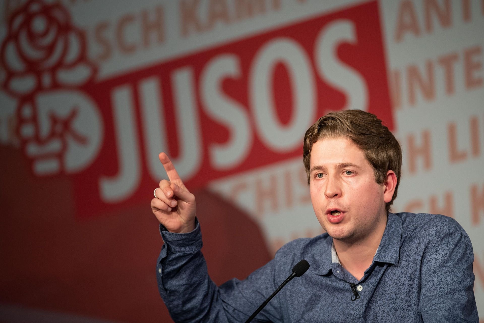 Kevin Kühnert, Bundesvorsitzender der Jungsozialisten.