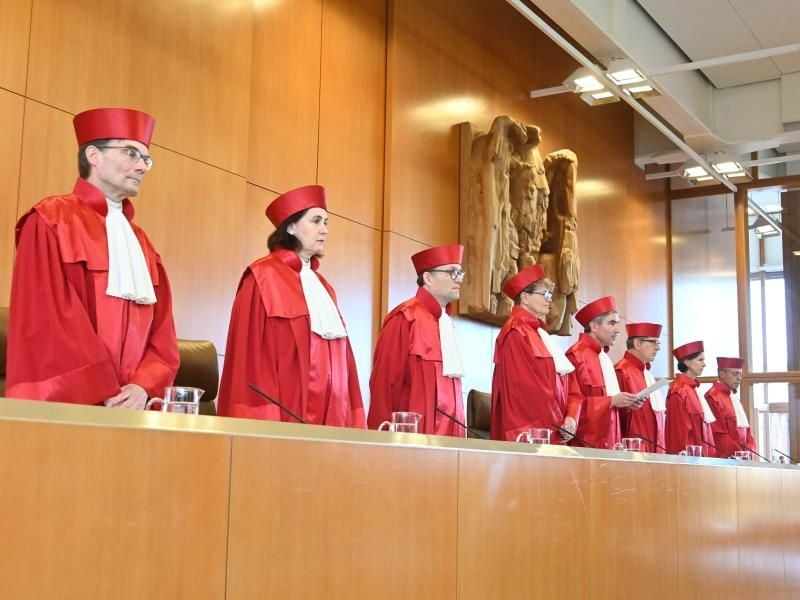 Bundesverfassungsgericht in Karlsruhe: Hartz-IV-Sanktionen teilweise verfassungswidrig. Foto: Uli Deck/dpa