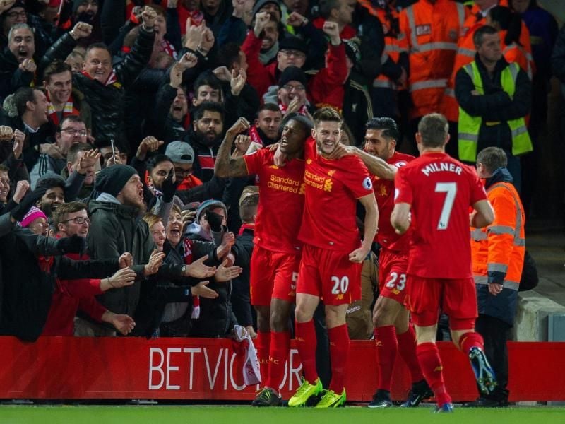 Liverpool gewann zu Hause gegen ManCity mit 1:0.