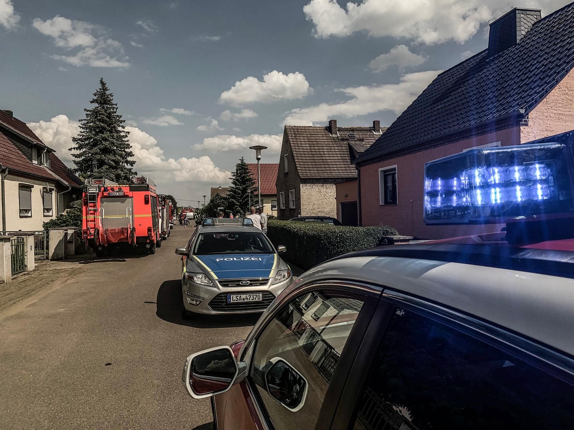 Feuerwehreinsatz in Eutzsch