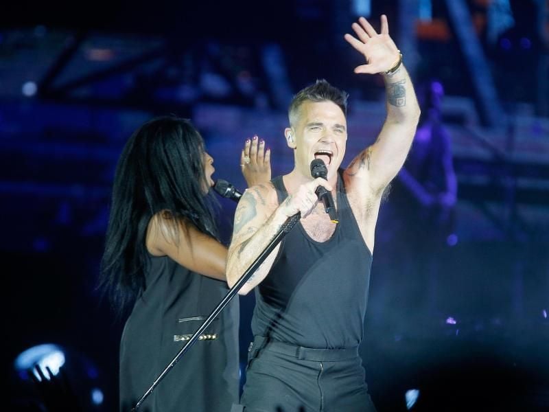 Robbie is back. Foto: Zurab Kurtsikidze