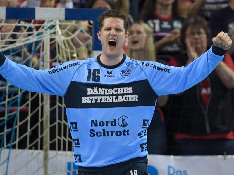 Kevin Möller kehrt wieder ins Tor der SG Flensburg-Handewitt zurück. Foto: Axel Heimken/dpa