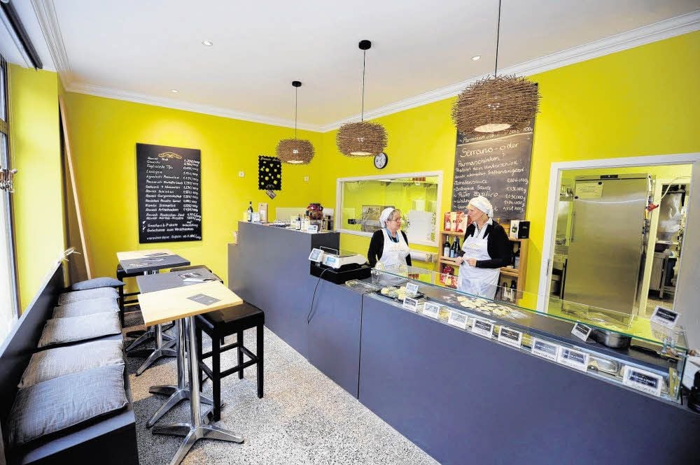 Die Pasta-Manufaktur beliefert Restaurants mit ihren Kreationen. Aber auch jeder andere kann frische Pasta hier bekommen.