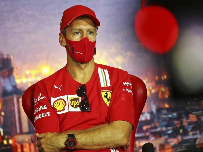 Trotz Krise im Kampfmodus: Ferrari-Pilot Sebastian Vettel. Foto: Xpb Images/POOL xpbimages.com/dpa