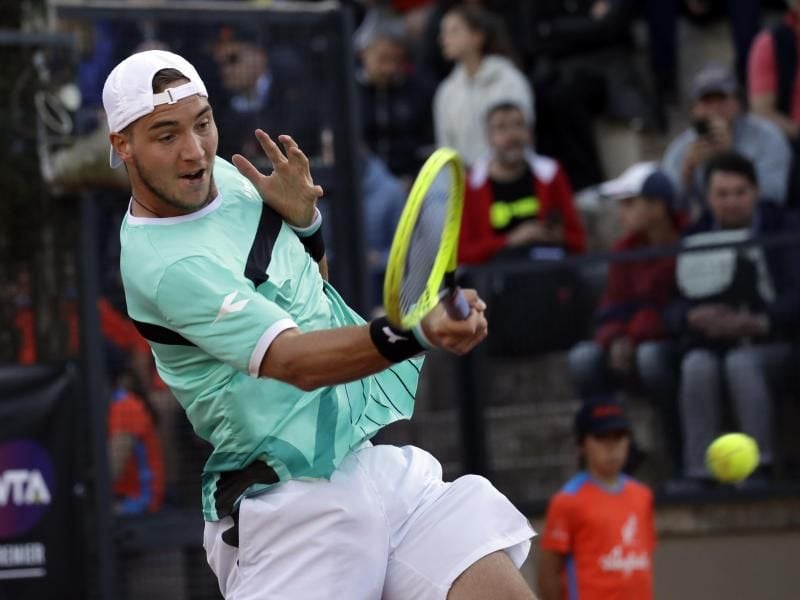 Verpasste in Rom das Viertelfinale: Jan-Lennard Struff. Foto: Alessandra Tarantino/AP