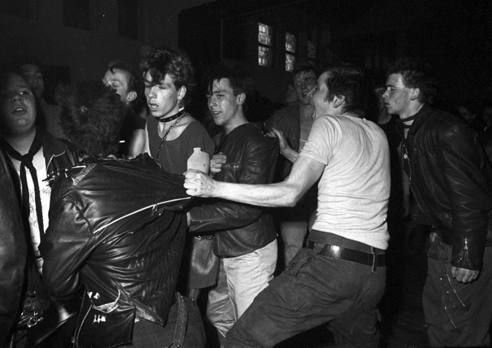Das erste Punk-Festival der DDR ging in Halle über die Bühne.