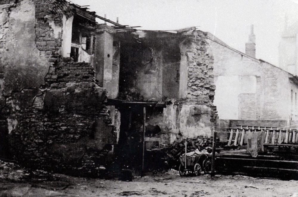 Über 60 Häuser waren in Zeitz zu Kriegsende unbewohnbar.