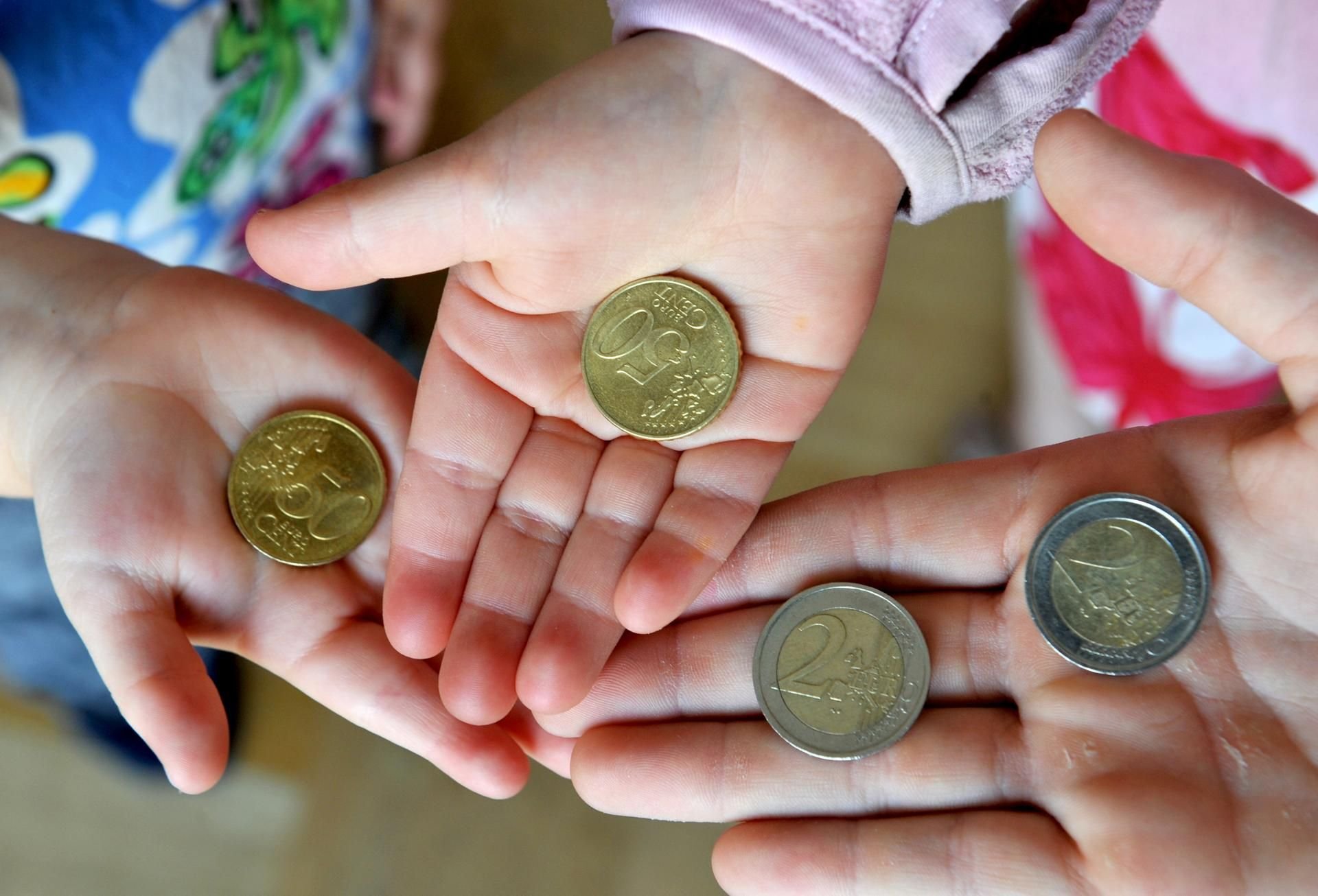 Taschengeld ist wichtig für die Entwicklung von Kindern.